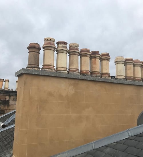 chimney cap repairs leith edinburgh